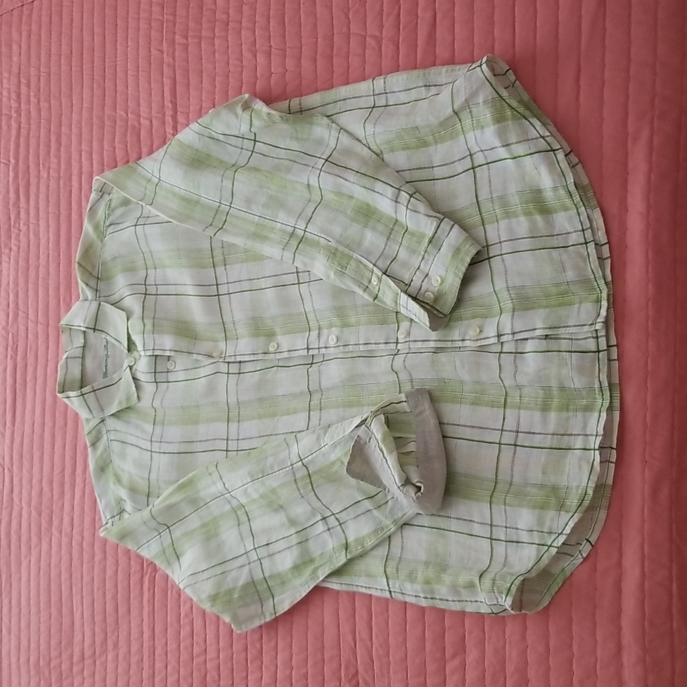 Mens Tommy Bahama Linen LS Shirt